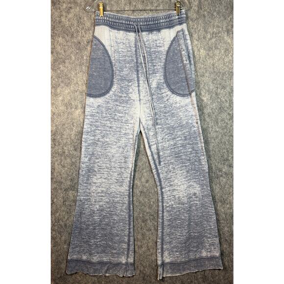 Free People Intimately Lightweight Semi-Sheer Flare Relaxed Lounge Pants - Med - Picture 1 of 7